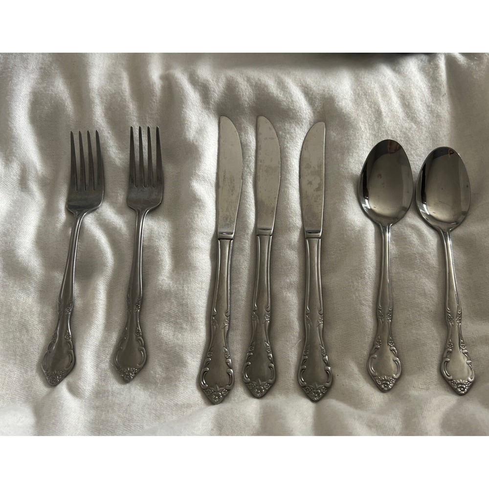 7 Estia Cascade Stainless Steel‎ Flatware